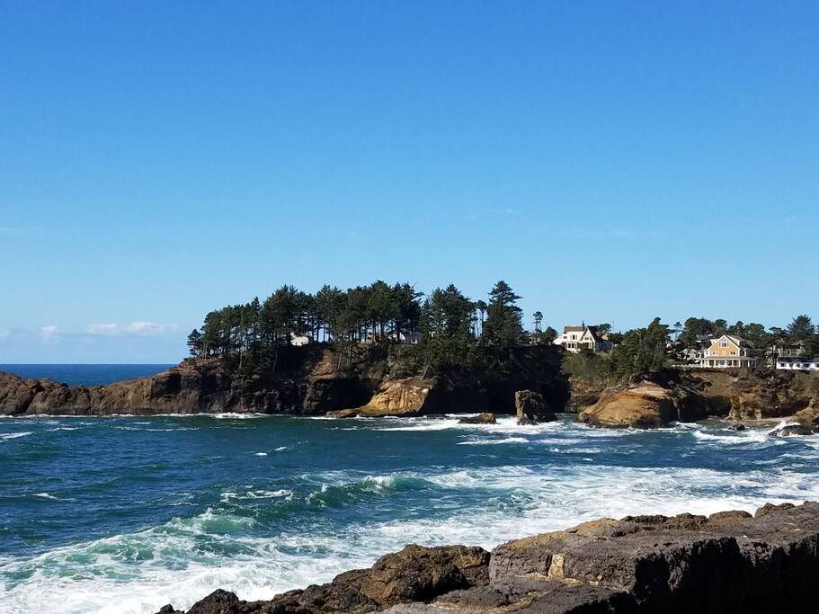 View From the sea wall