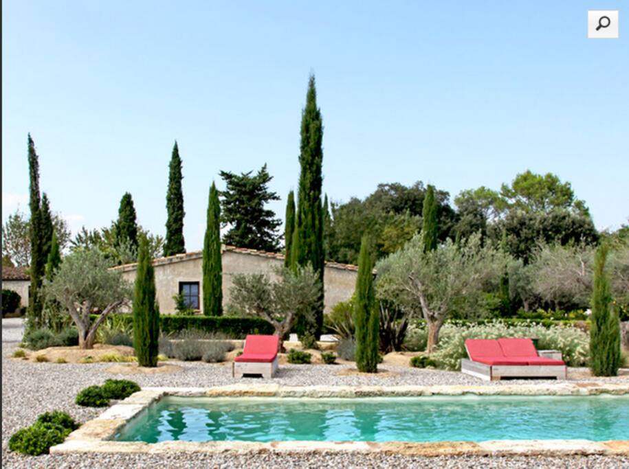 Pool area