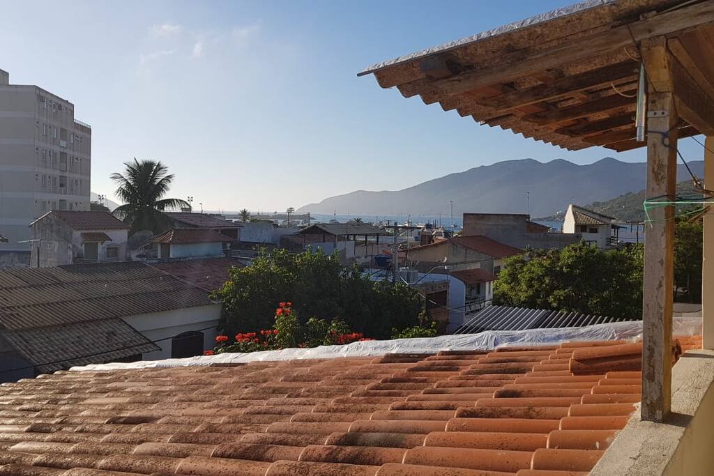 Esta vista, é a da praia do anjos.