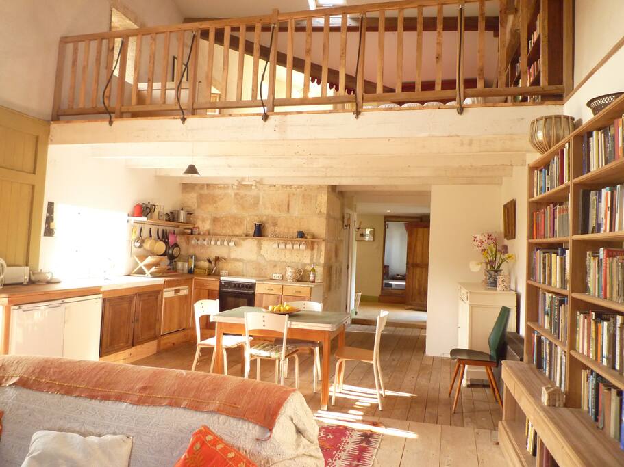 Kitchen and dinning area