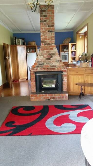 A cosy fire place for the winter