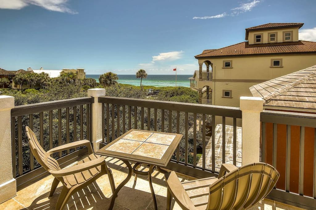 Deck off of master bedroom