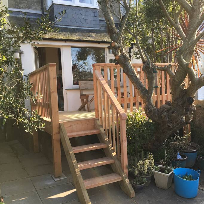 Sun Terrace leading to Garden