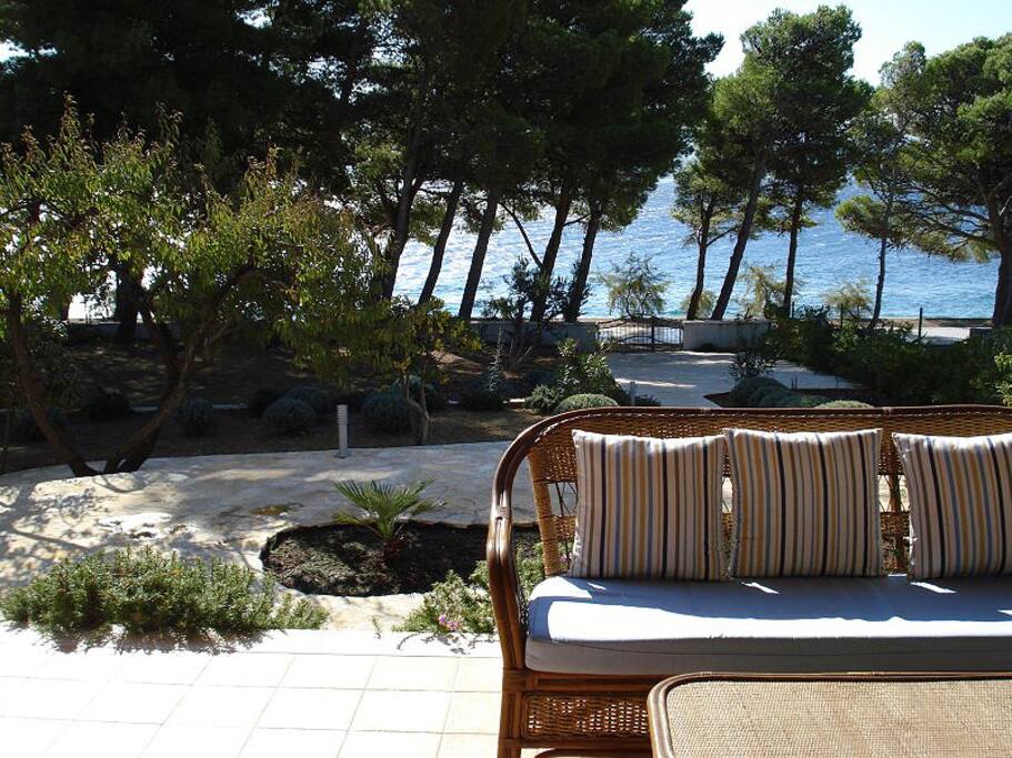 View from terrace