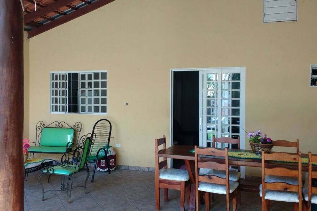 varanda para atividades