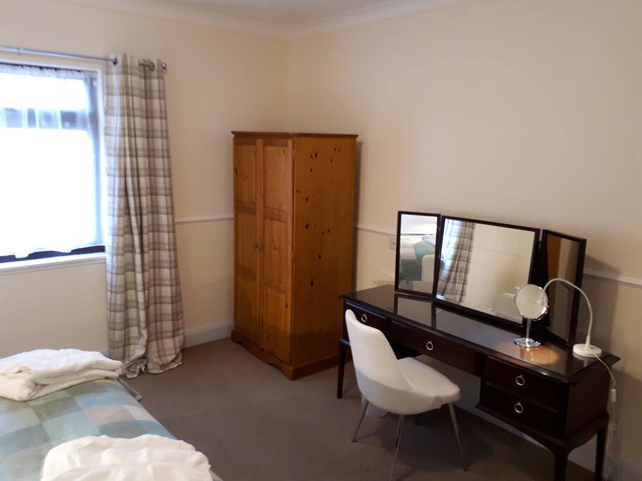 Wardrobe and dressing table