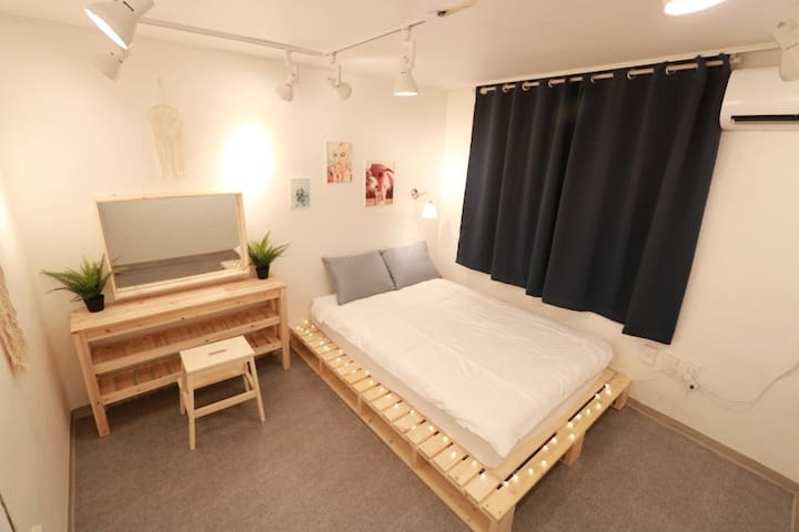 7★OZhouse★3min from hongdae station#private room