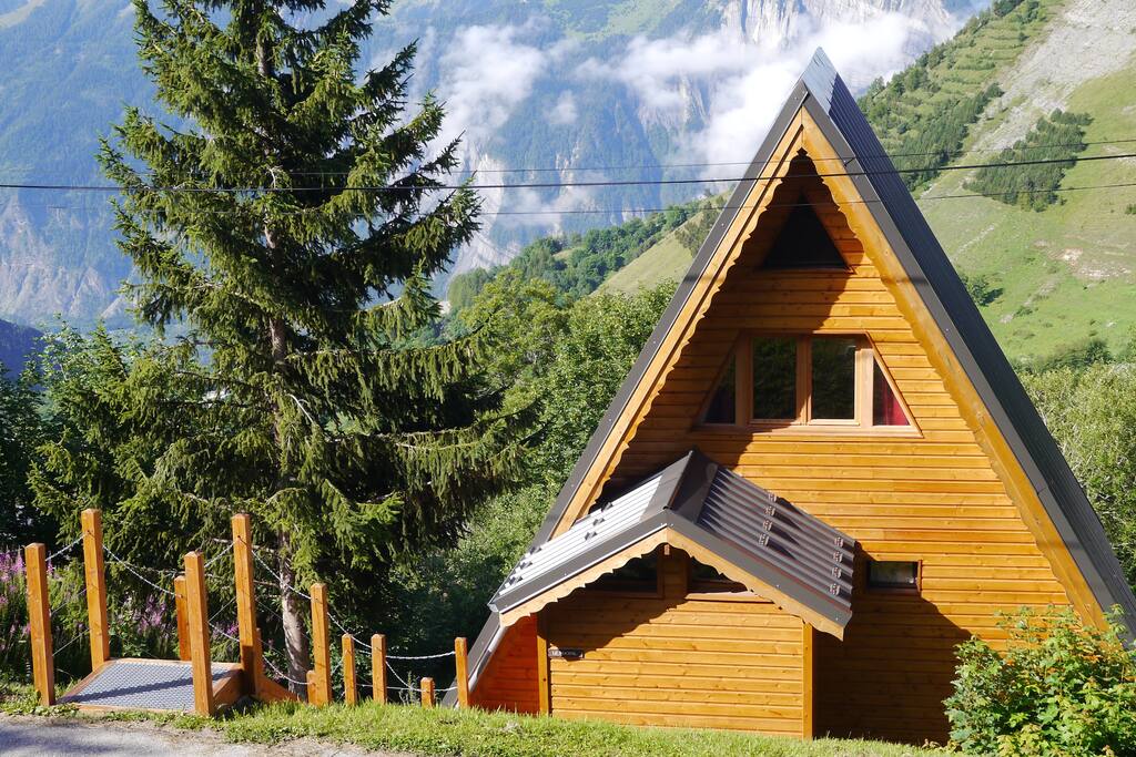 Le chalet côté nord