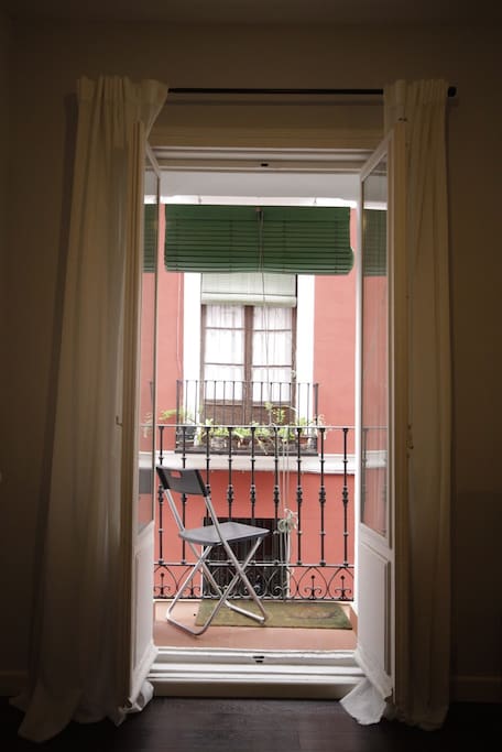 Small living room balcony