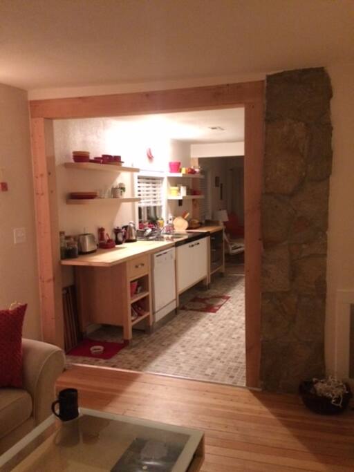Living room-kitchen