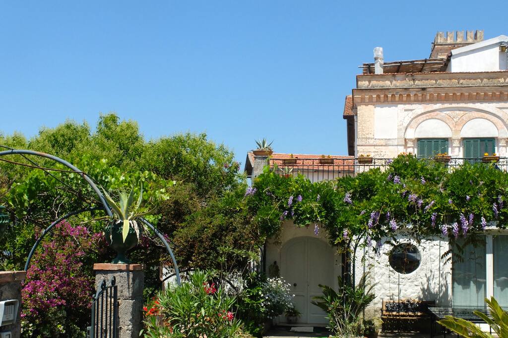The Entrance of the villa