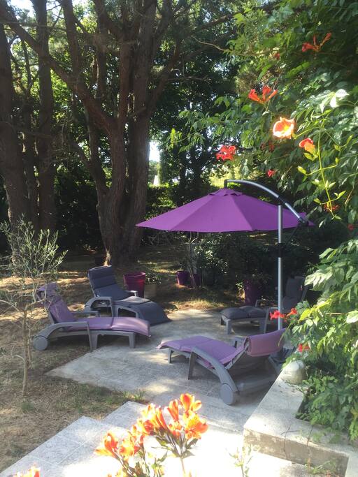 terrasse ombragée