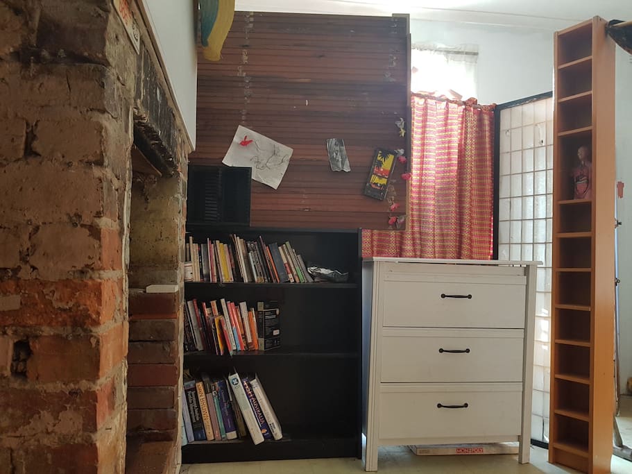 shelves and drawers