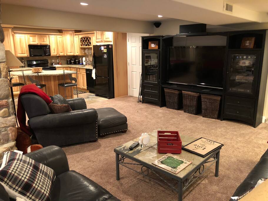 Downstairs Family & Kitchen Area
