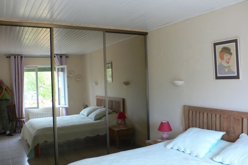chambre au SUD
Lit double 160 X 200