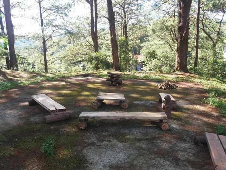 firepit area