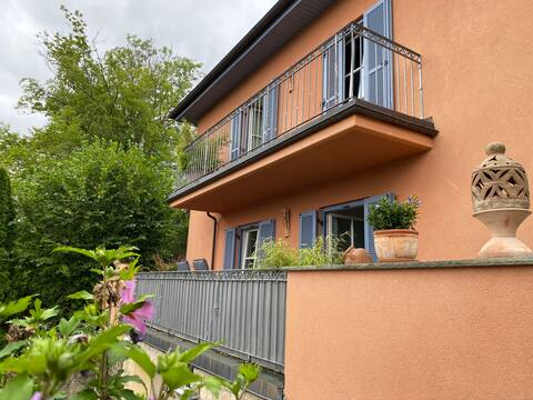 Cozy home above the rooftops of Jena