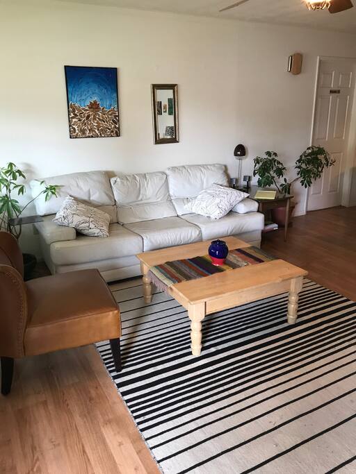 Family conversation area. Is it time for a game night?