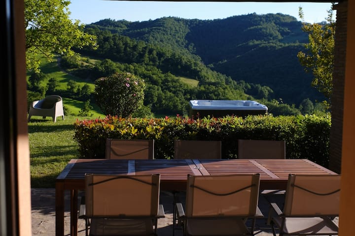 Surrounded by greenery, minutes away from the center.
