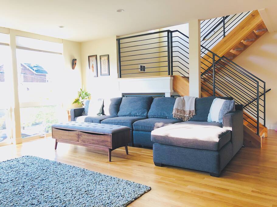 Airy & Bright Living Room