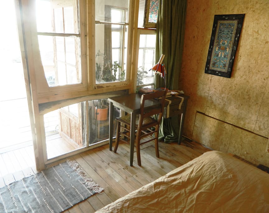 Inside the cabin
