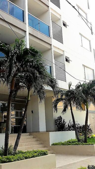 acceso al edificio