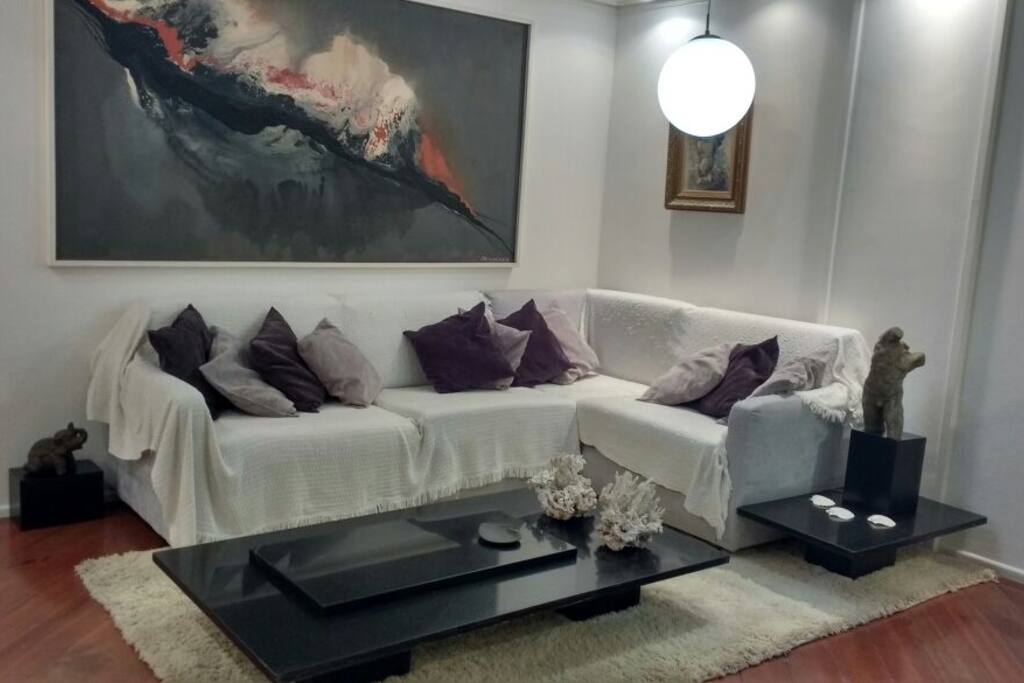sala de estar confortável