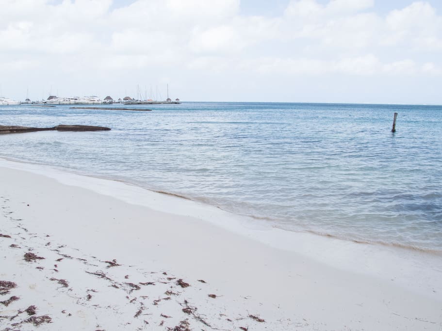 Great beach for a long stroll