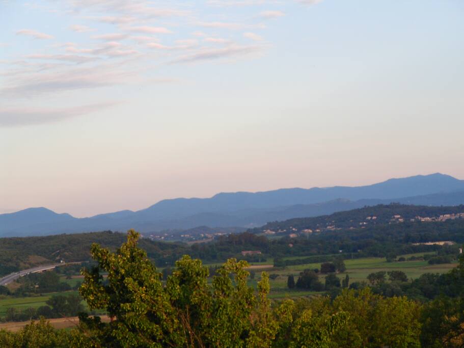 vue sur les Cevennes