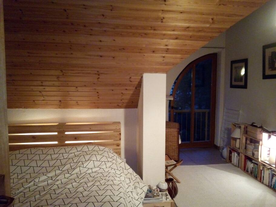 Chambre, lit double