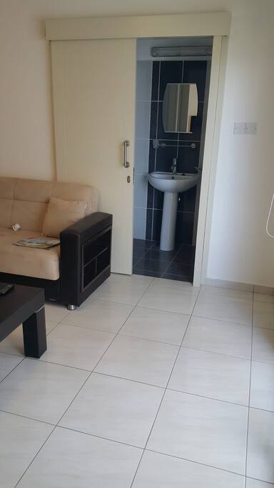 The bathroom