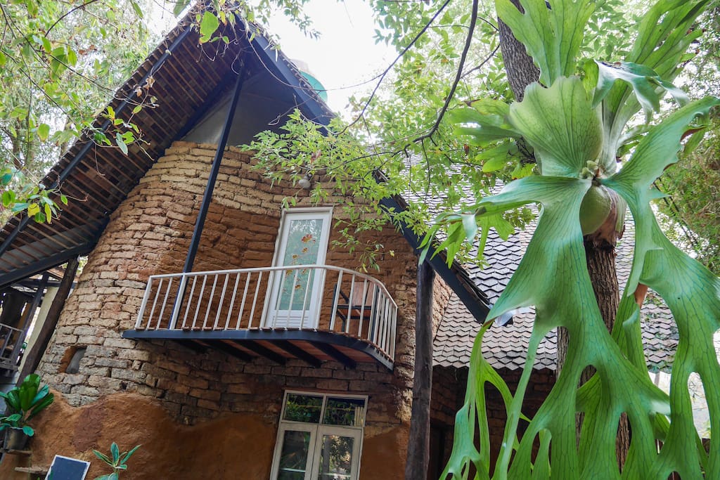 Villa Clay house in natural atmosphere