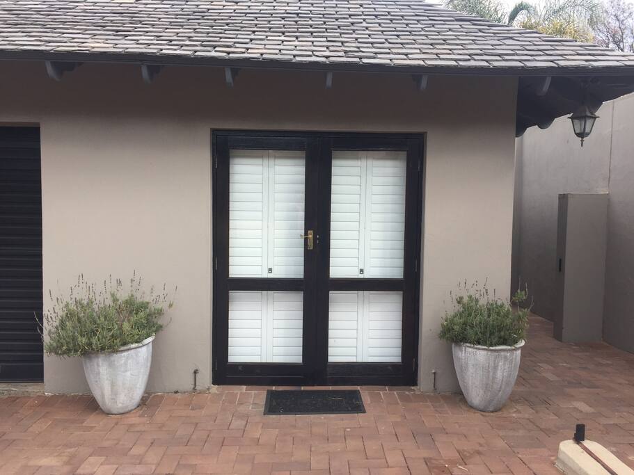Private Entrance to the room
