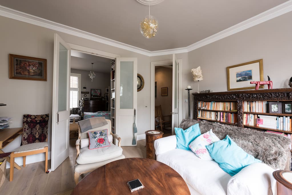 View from bay window