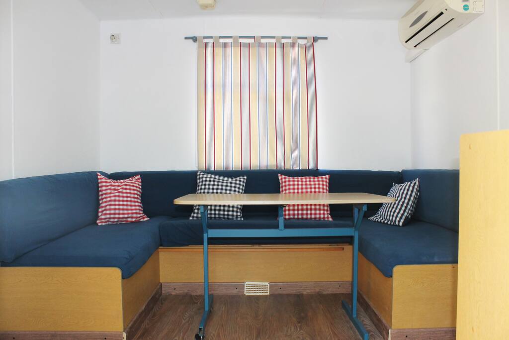 Vista Salón Mobil Home