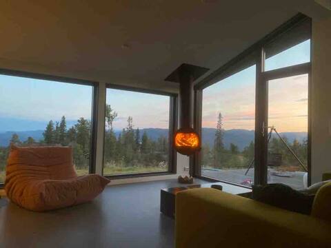 Design cottage with amazing views of about 900 meters