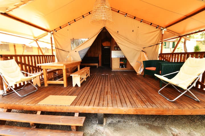 safari tent sicilia