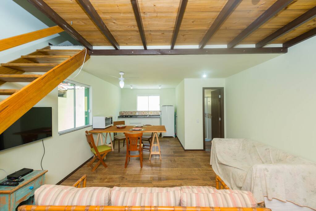 Sala e Cozinha.