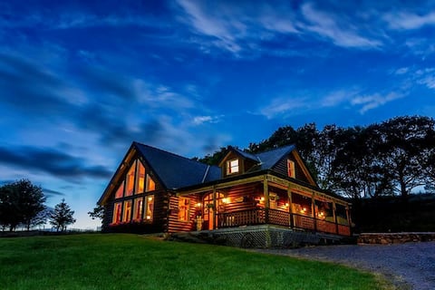 Luxurious log cabin Connemara /
Westport