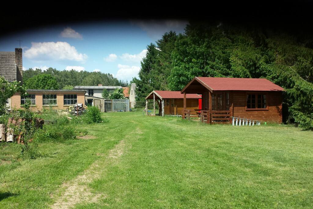 Another view of our cabins and surrounding area.