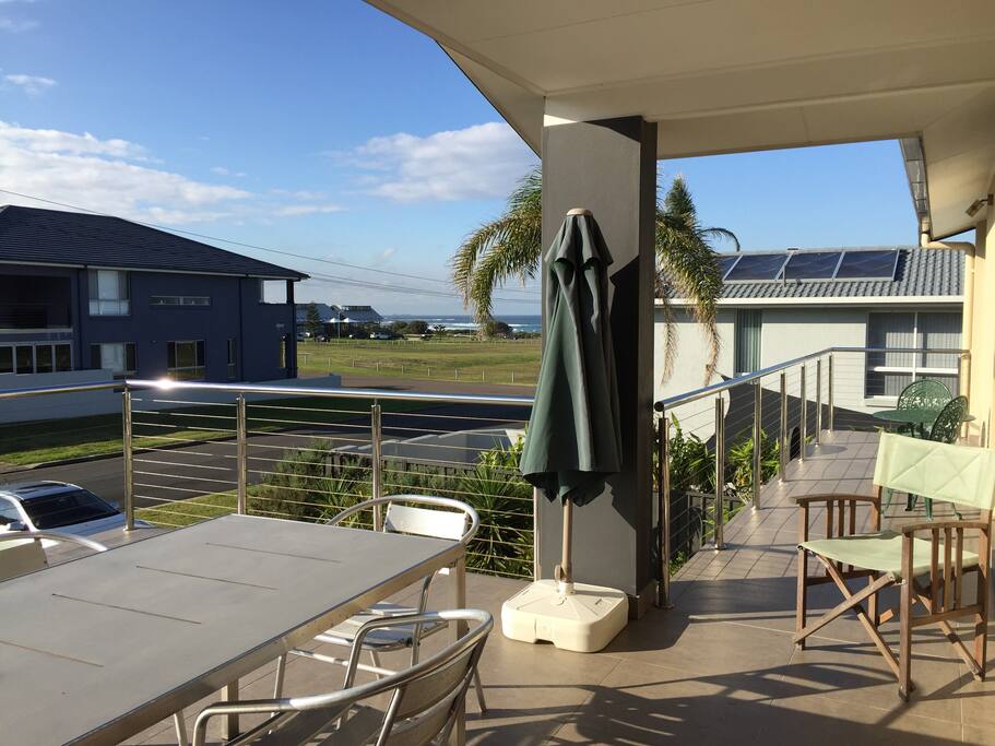 View from deck