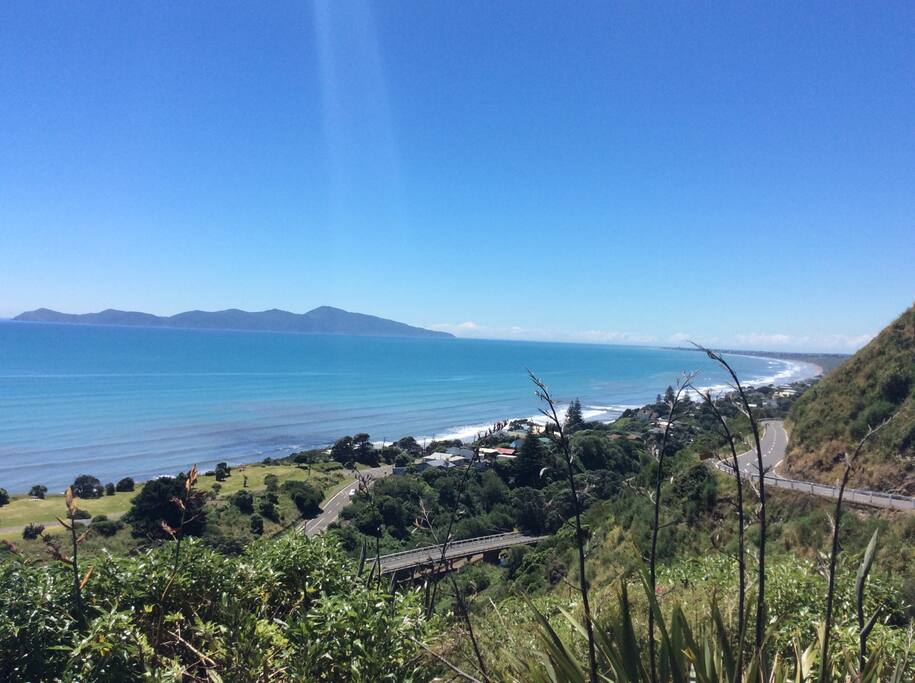 Paekakariki on a stunning day