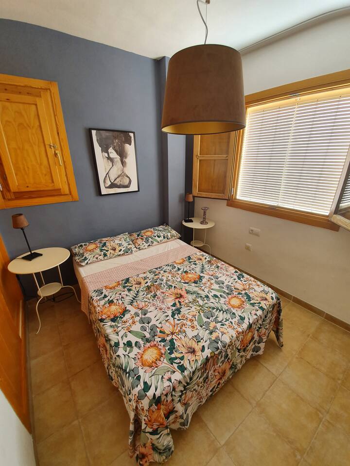 Bedroom 2 with a double bed.