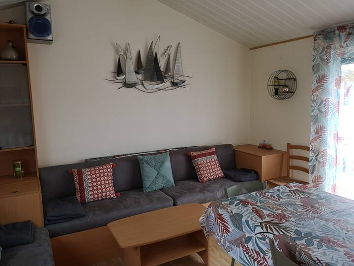 Mobil Home Confortable 6 Pers. En Bord De Mer - Manche