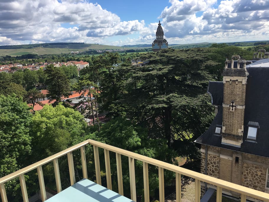 living room view