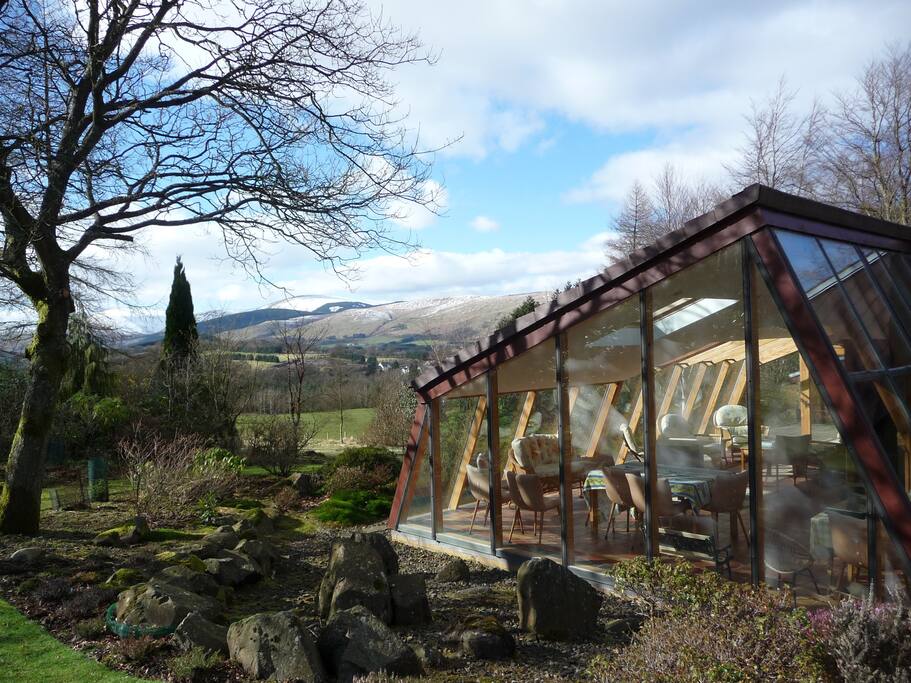 The view towards Stirling