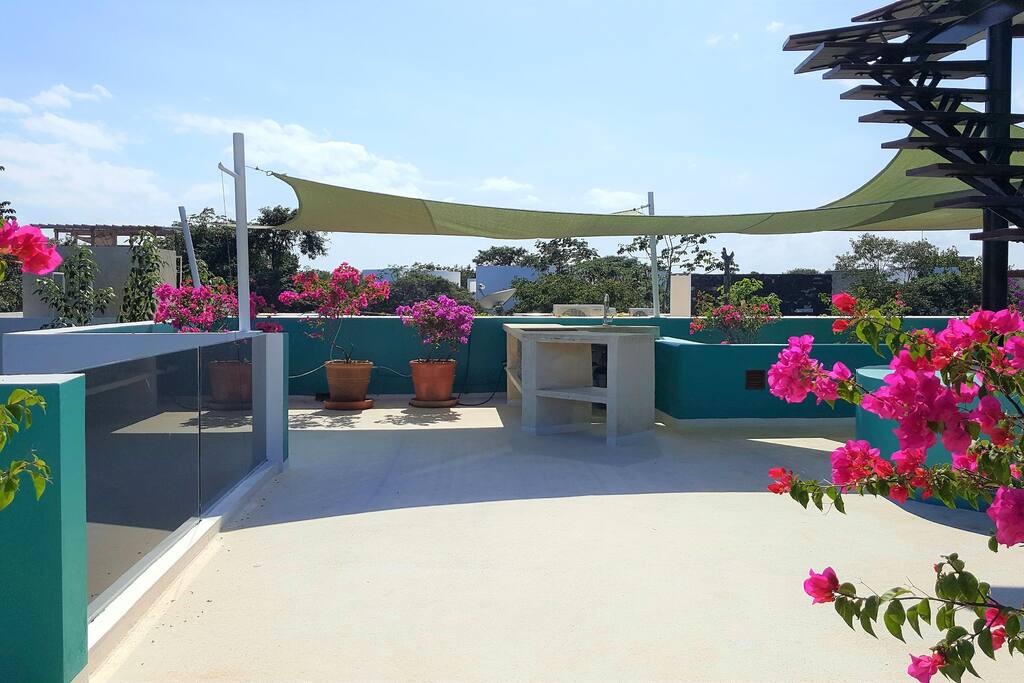 Azotea with Cooking Area