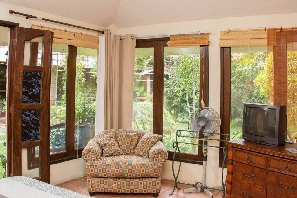 Inside of the room. (Exterior Room)