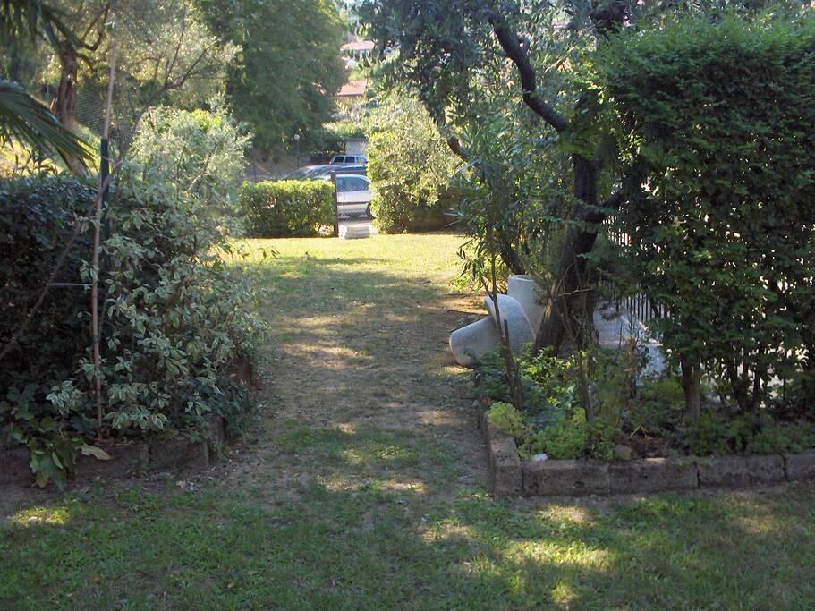 Giardino sul retro