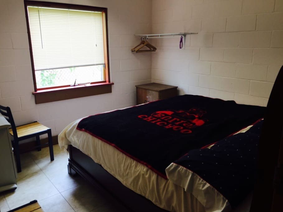 The king bed